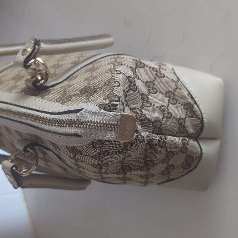 NOT FOR SALE SOLD Gucci Canvas Tote Vintage - Picture 11 of 15
